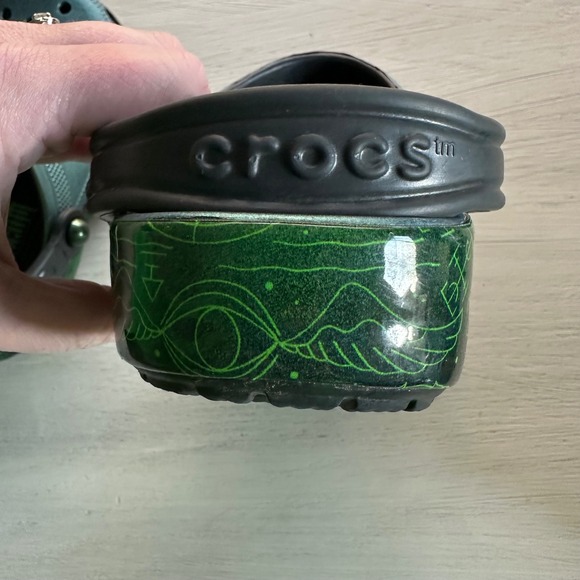 Crocs Classic Clog "Wicked" The Wizard of Oz Metallic Green Size 4 M 6 W - Picture 10 of 10